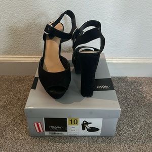 Target brand platform heels